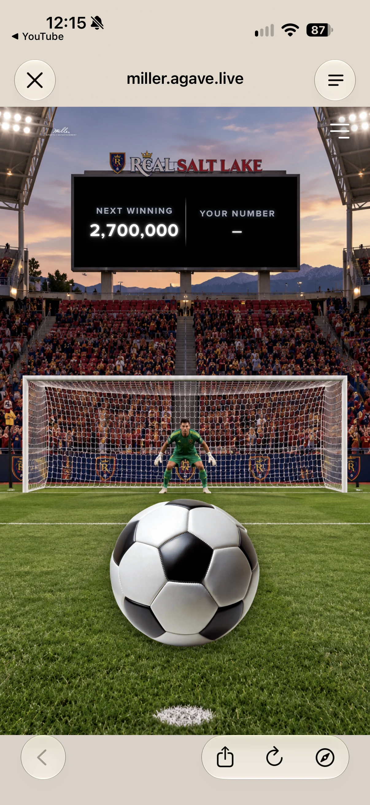 Real Salt Lake soccer game